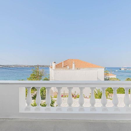 Pearl House - Luxurious New Beach Villa In Spetses Stunning View Ligoneri エクステリア 写真
