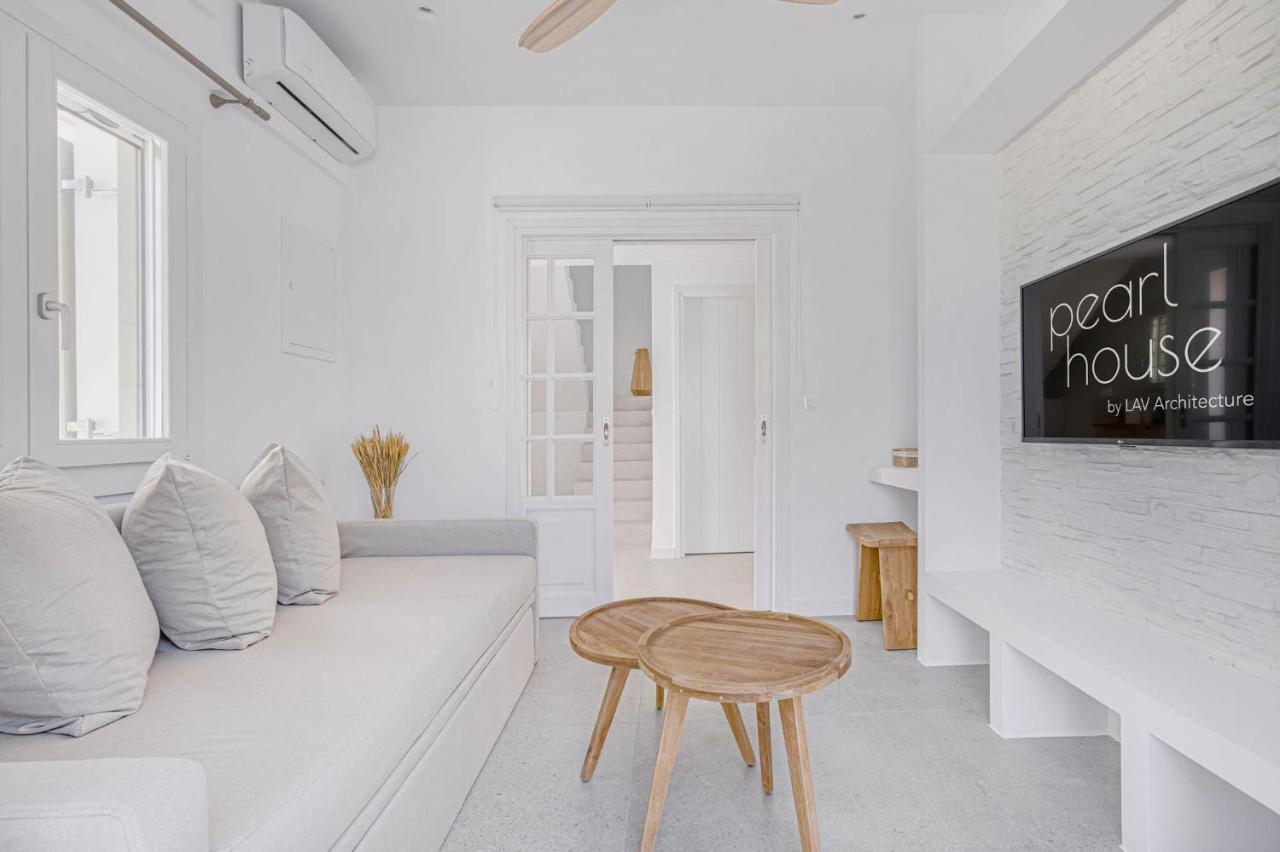 Pearl House - Luxurious New Beach Villa In Spetses Stunning View Ligoneri エクステリア 写真